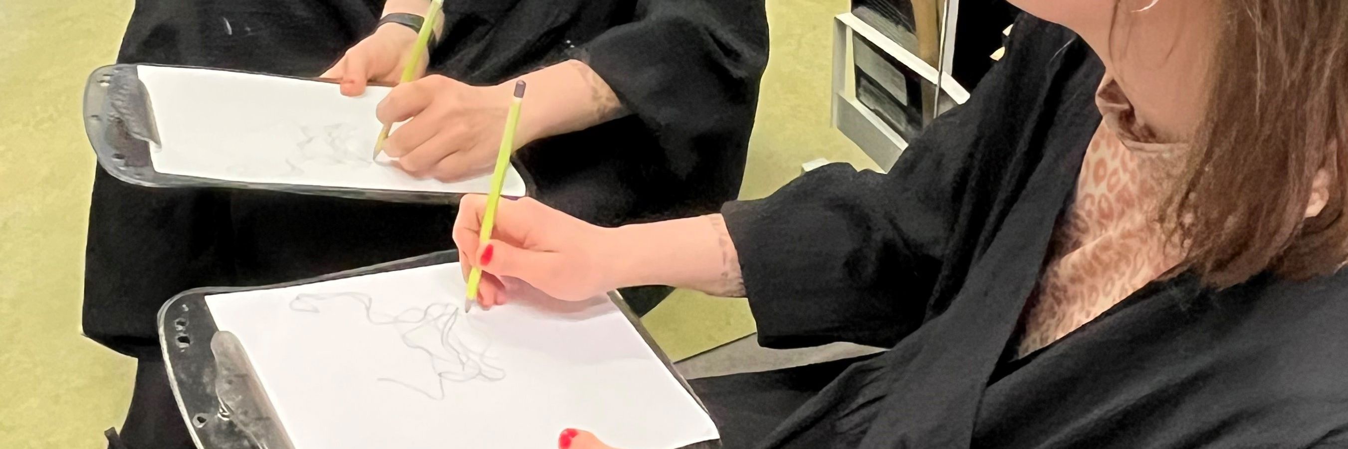 Spejlvendt tegnestation